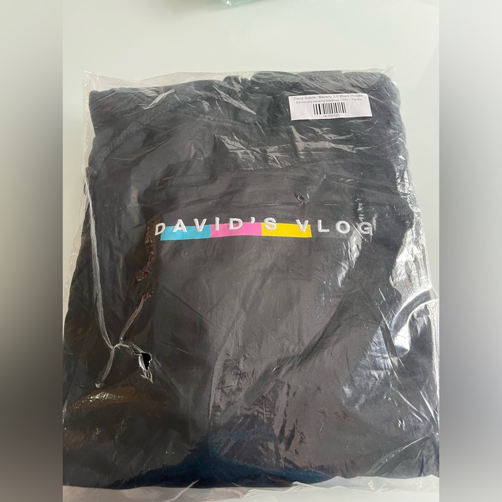 David Dobrik: Beverly 2.0 Black Hoodie Sweatshirt
